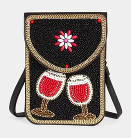 Artisan Beaded Holiday Crossbody