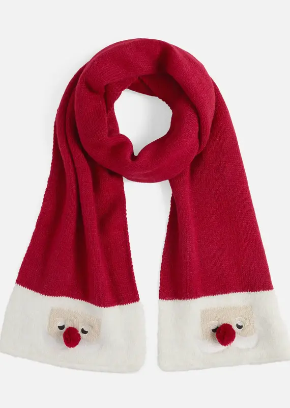 Kris Kringle Knit Scarf - Christmas