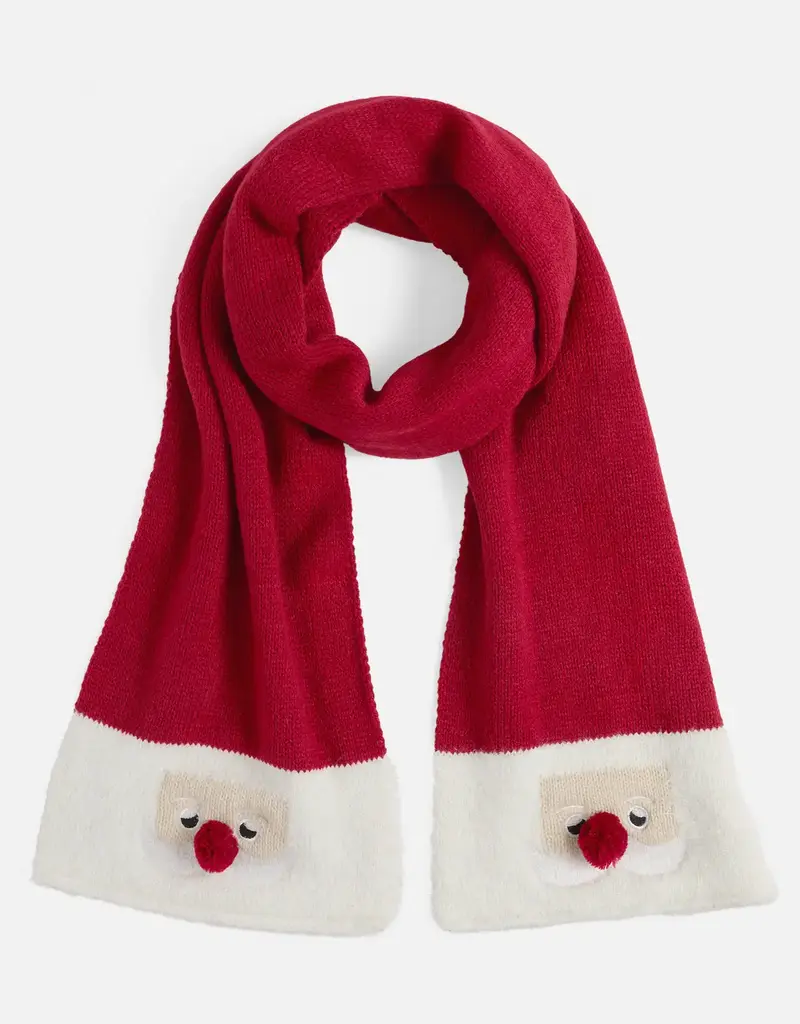 Kris Kringle Knit Scarf - Christmas