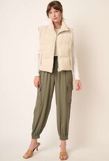 Corduroy Puffer Vest