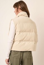 Corduroy Puffer Vest