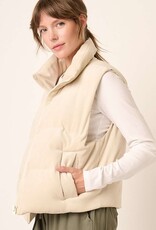 Corduroy Puffer Vest