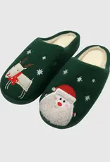 Santa + Rudolph Slippers
