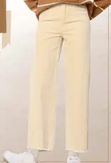 HR Mineral Washed Wide Leg Corduroy Pant