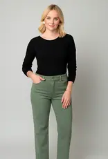 Wide Leg Fray Hem Jean