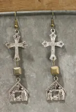 The Reason For the Season Dangle Earrings