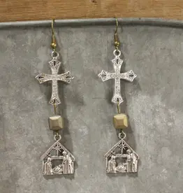 The Reason For the Season Dangle Earrings