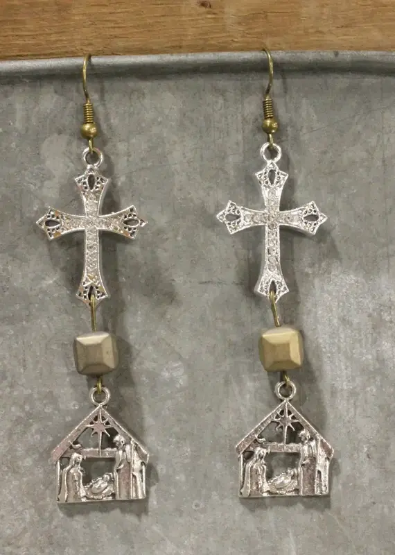 The Reason For the Season Dangle Earrings