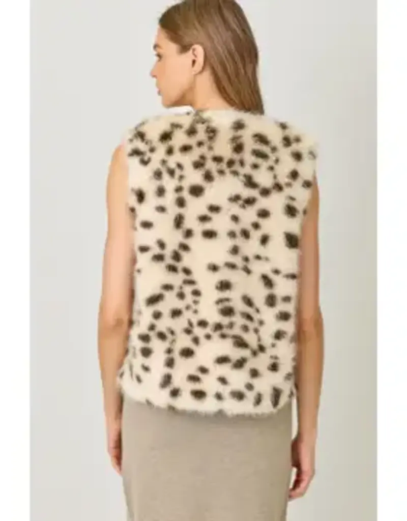 Leopard Fur Vest