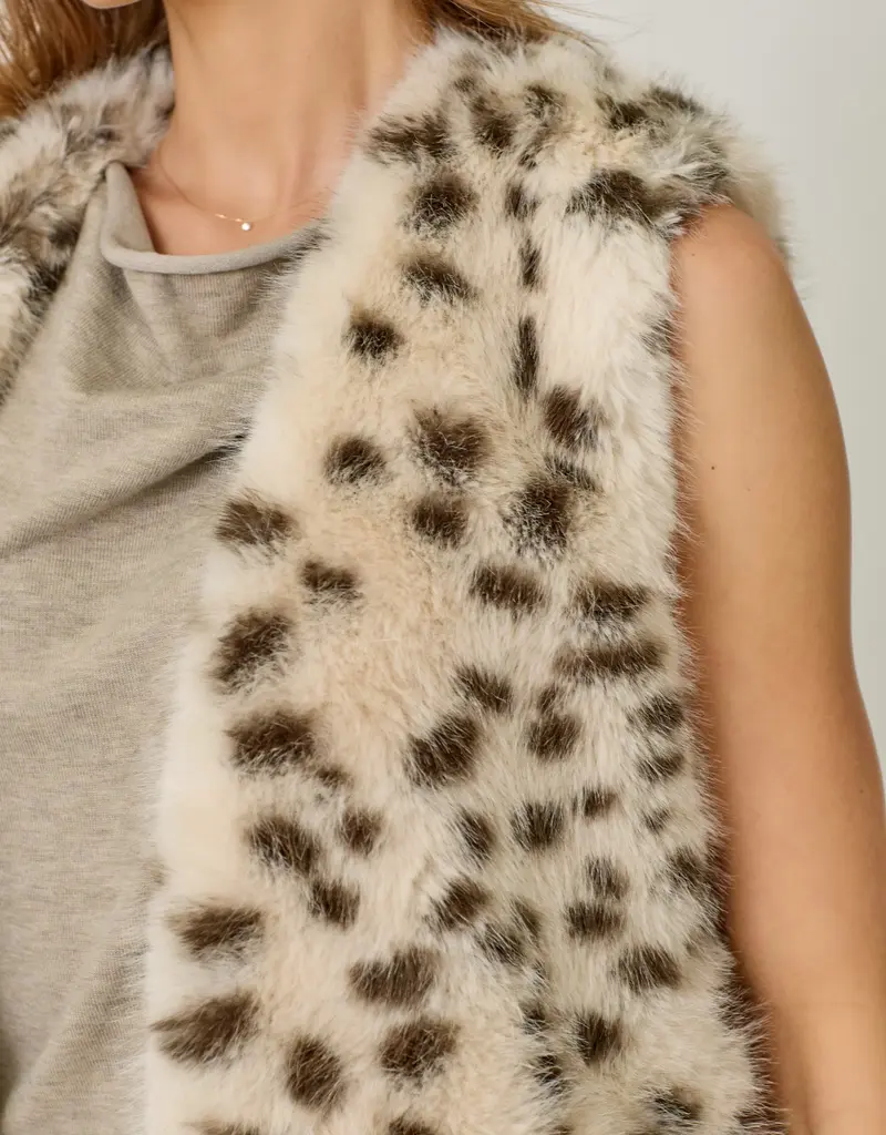 Leopard Fur Vest