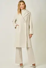 Fur Collar Long Coat