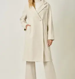 Fur Collar Long Coat