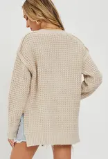 Waffle Soft Chunky Sweater Knit