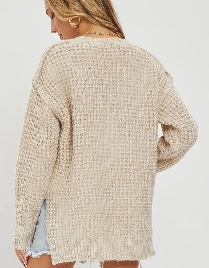Waffle Soft Chunky Sweater Knit