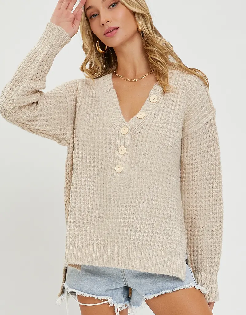 Waffle Soft Chunky Sweater Knit