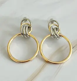 Knock On the Beauty Hoop Earrings