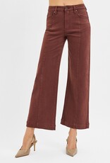 High Rise Tummy Control  Crop Wide Pant