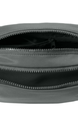 Matte Dual-Compartment Crossbody