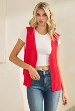 Knit Vest Cardigan