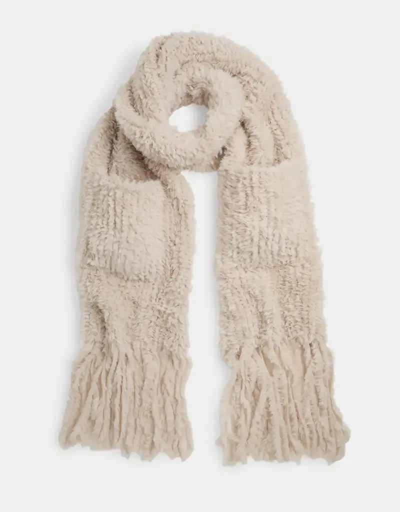 Verity Oblong Pocket Scarf - Tan