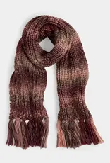 Sparkle Season Knit Scarf - Mauve Multi