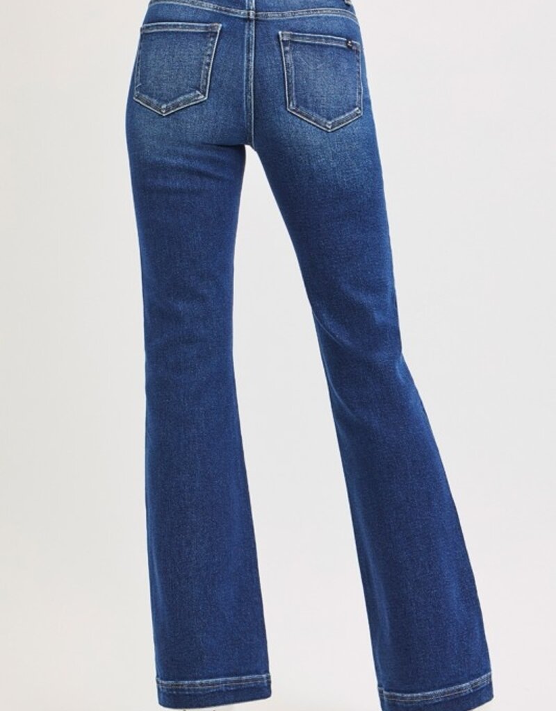 Low Rise Flare Jeans