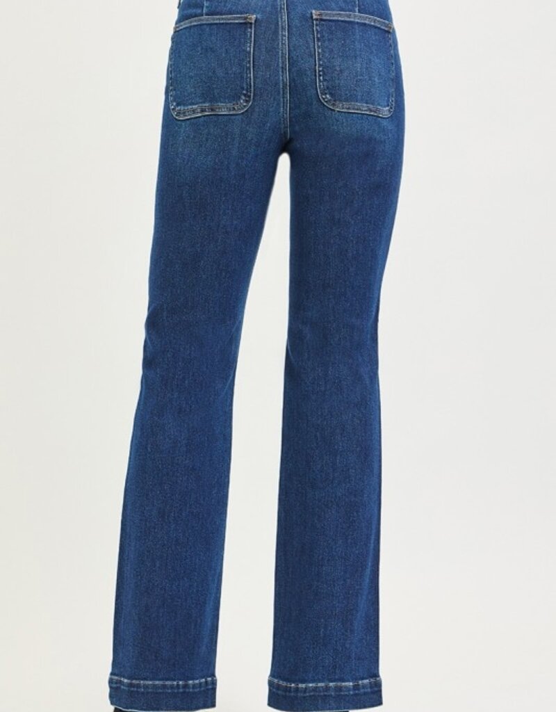 High Rise Tummy Control Bootcut Jeans