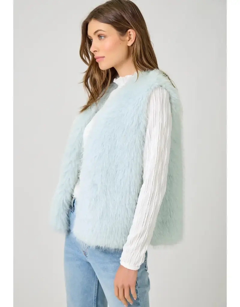 Fur Sparkle Vest