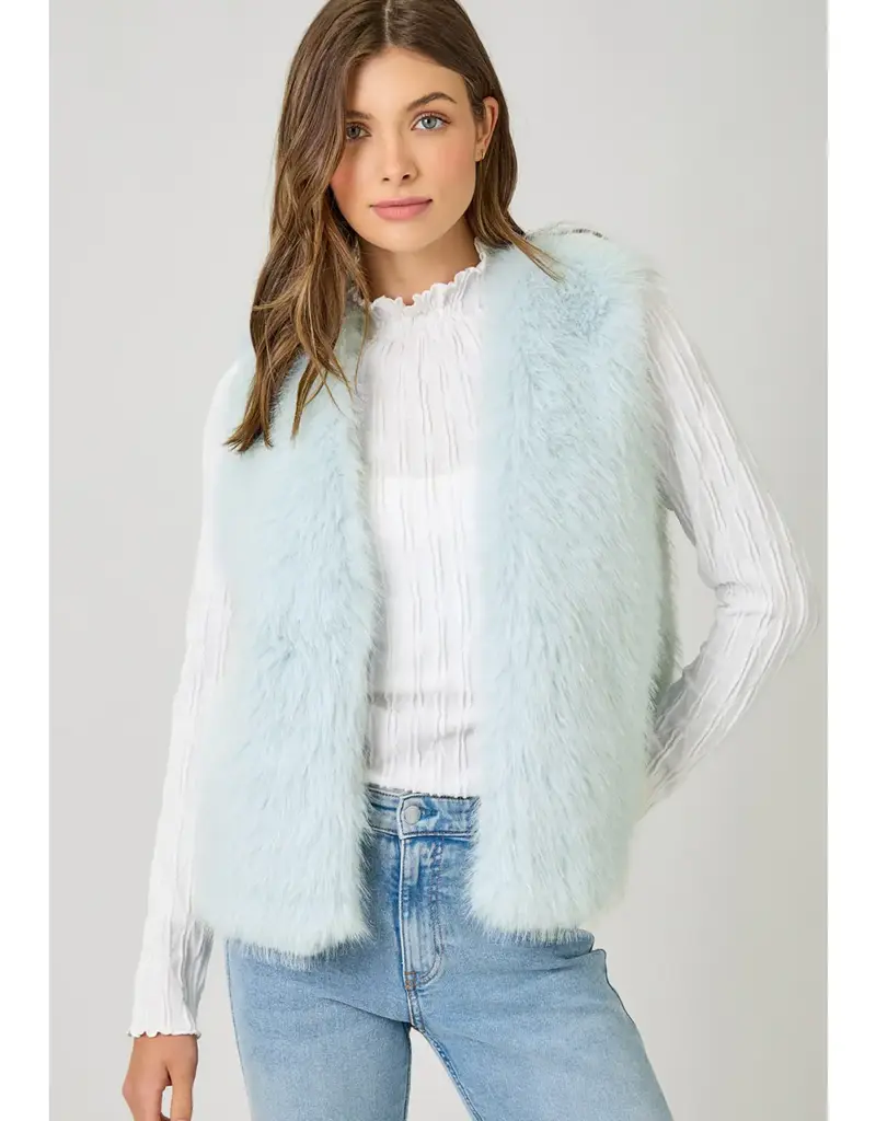 Fur Sparkle Vest