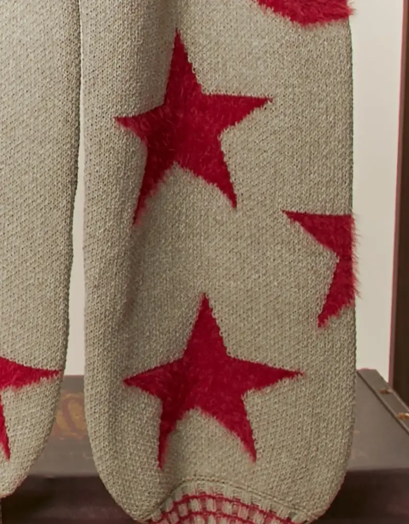 Peace & Stars Cozy Knit Pants