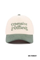 Expensive & Difficult Two-Tone Corduroy Cap