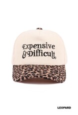Expensive & Difficult Two-Tone Corduroy Cap