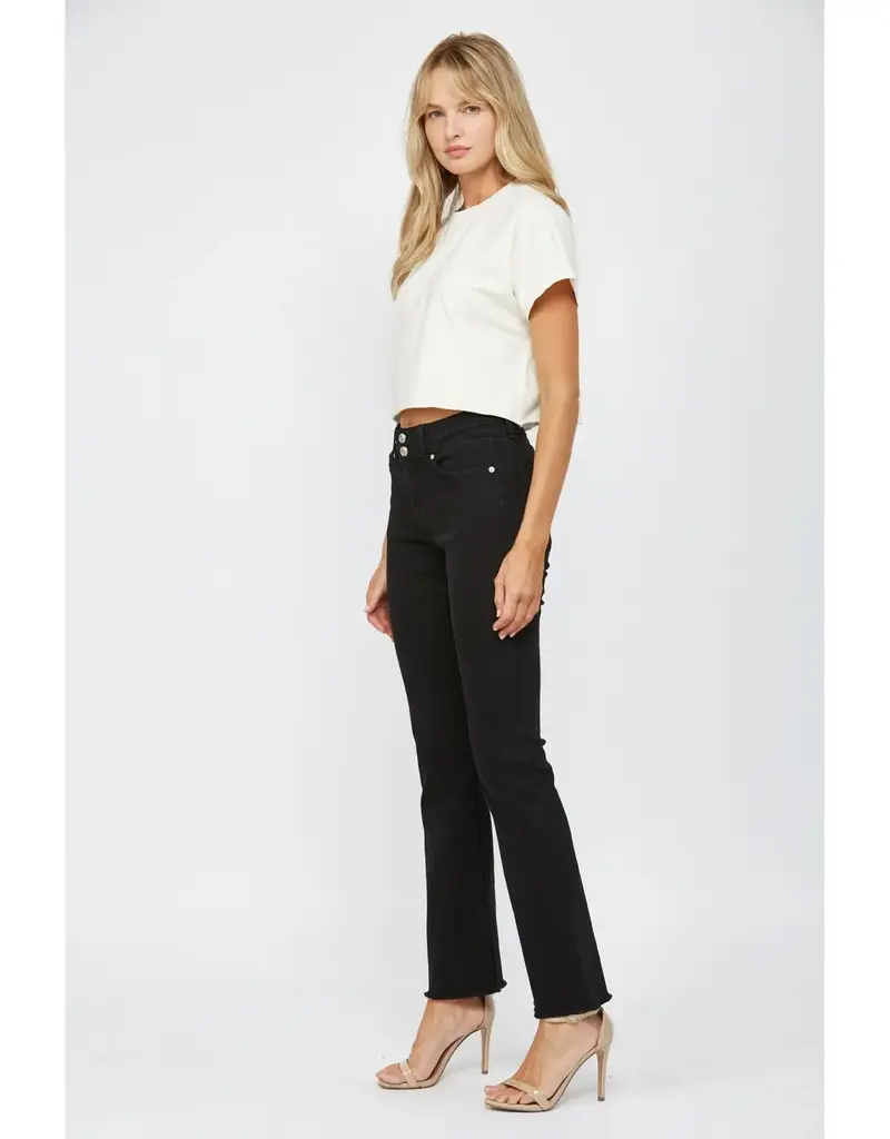 Mid Rise Slim Boot Cut