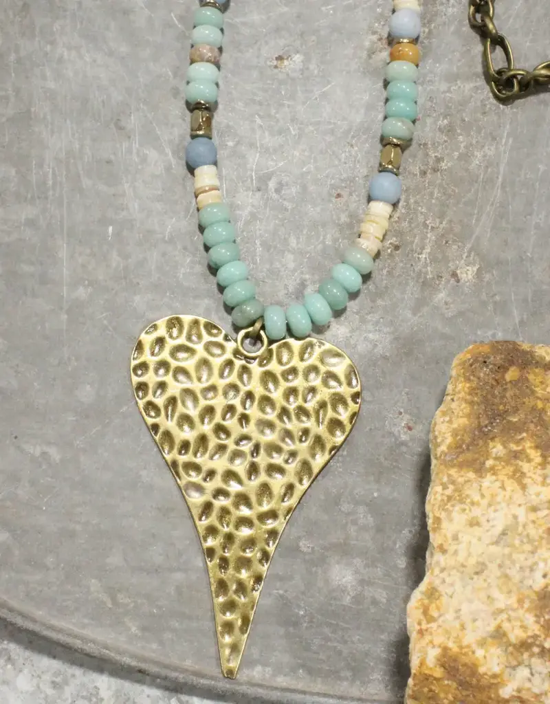 My Hearts Pounding For You Necklace