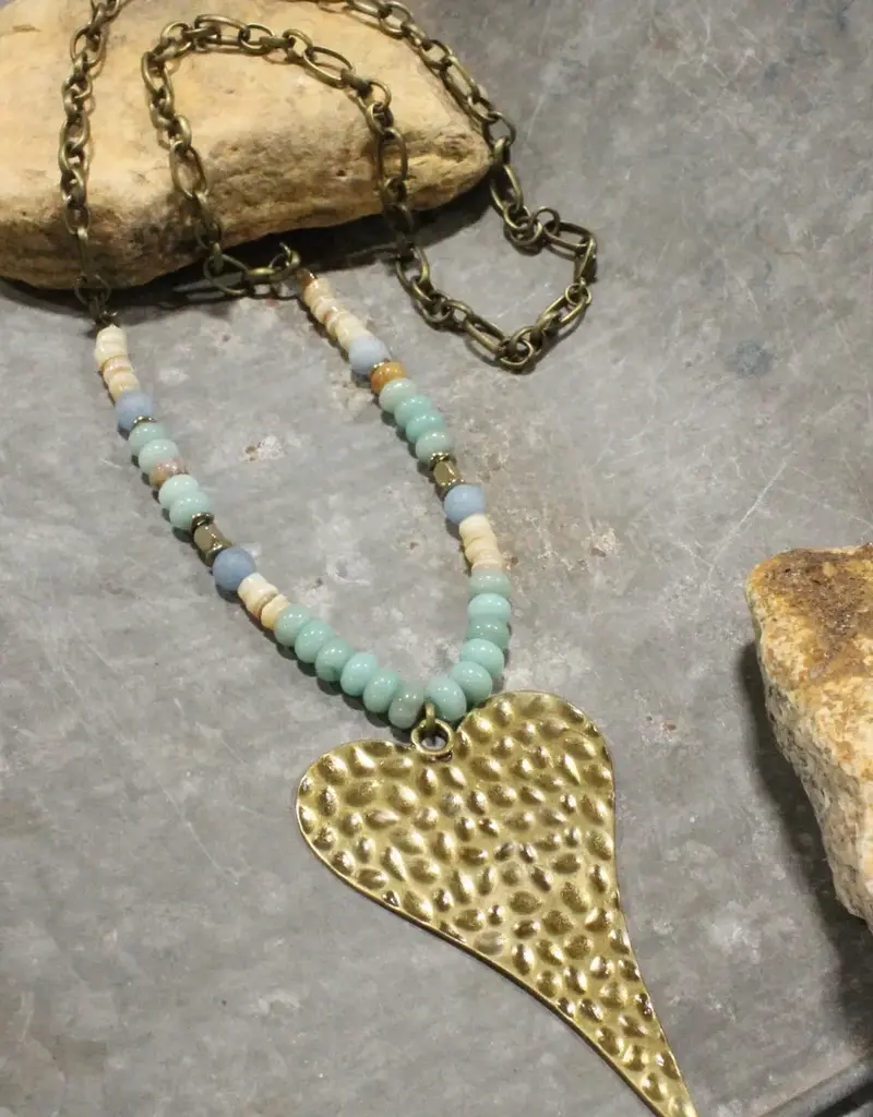 My Hearts Pounding For You Necklace