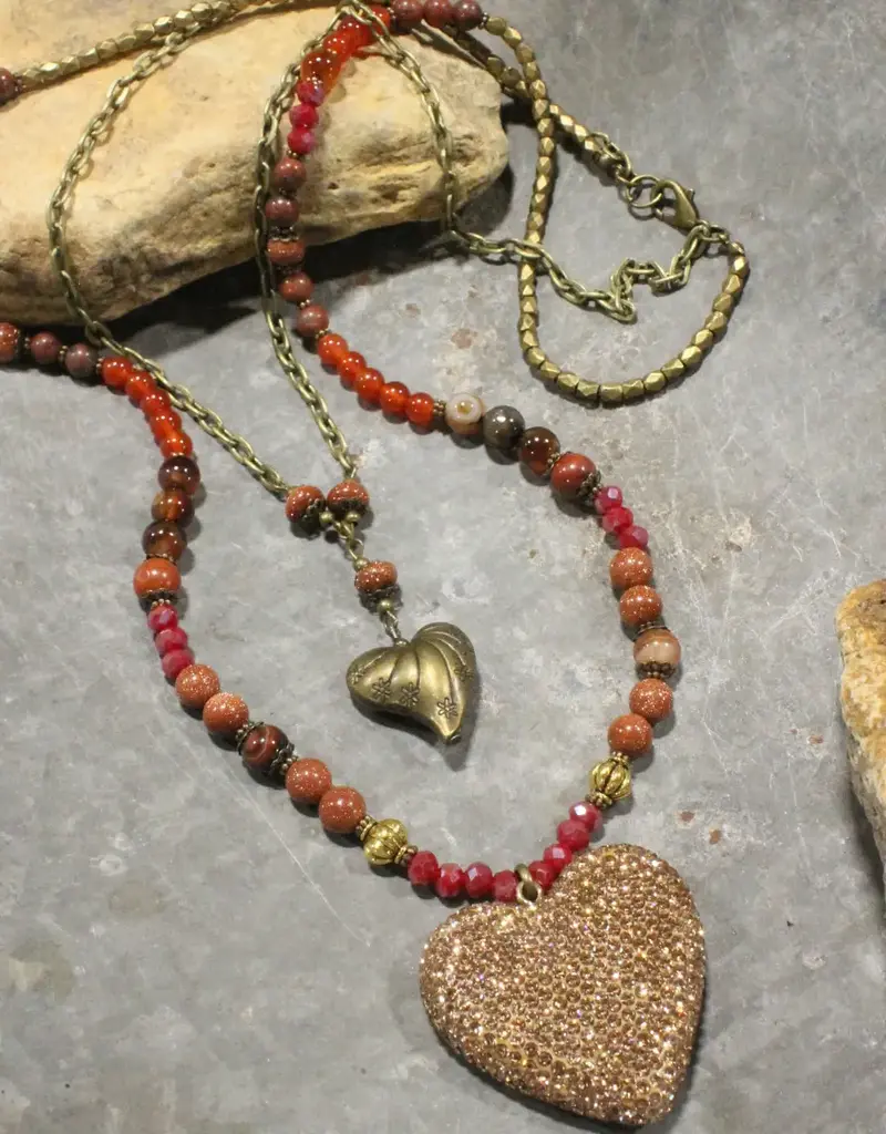 Won't You Be Mine Long Layered Necklace