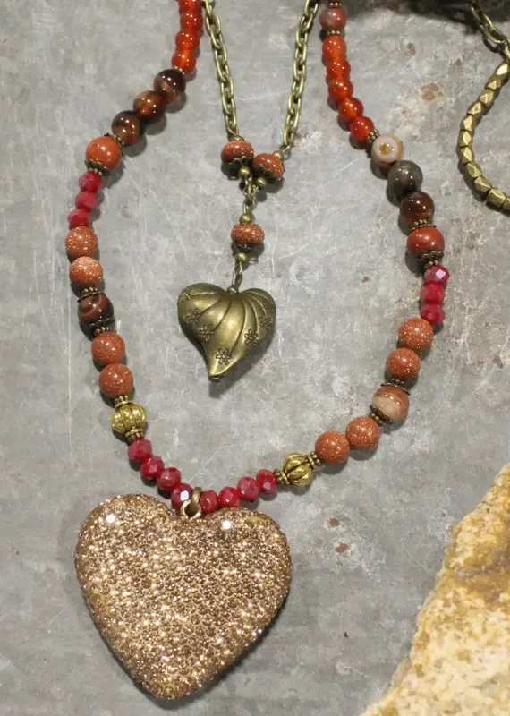 Won't You Be Mine Long Layered Necklace