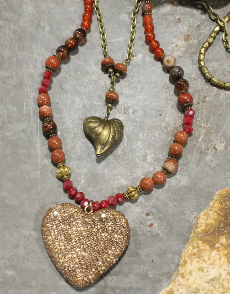 Won't You Be Mine Long Layered Necklace