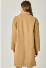 Double Breasted Dolman Sleeve Coat