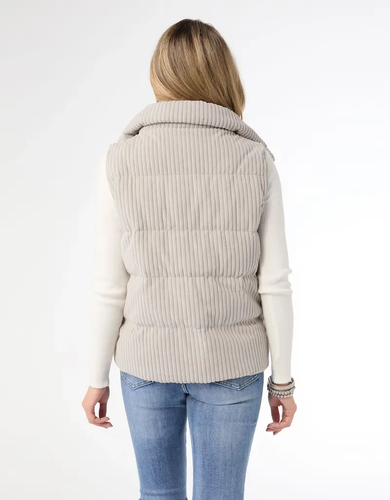 Nicky Corduroy Down Filled Vest