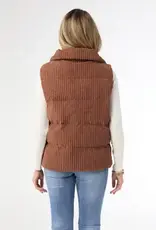 Nicky Corduroy Down Filled Vest