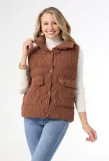 Nicky Corduroy Down Filled Vest
