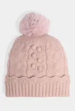 Sweet Scallop Knit Hat