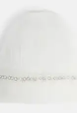 Winter Glitz Beanie - Winter White