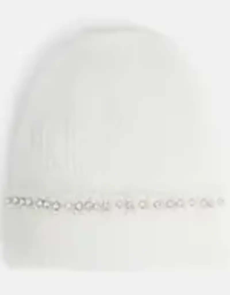 Winter Glitz Beanie - Winter White