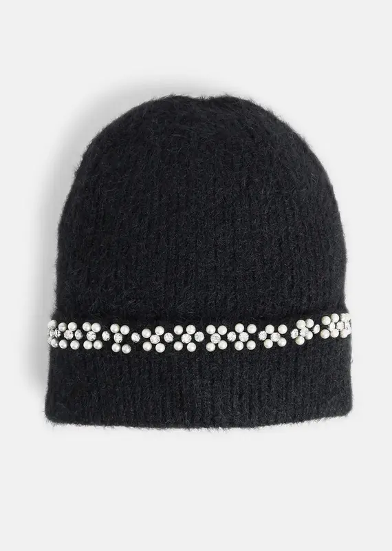 Winter Glitz Beanie - Black