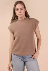 Soft Knit Sweater Vest Top