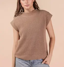 Soft Knit Sweater Vest Top
