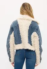 Shearling Denim Jacket