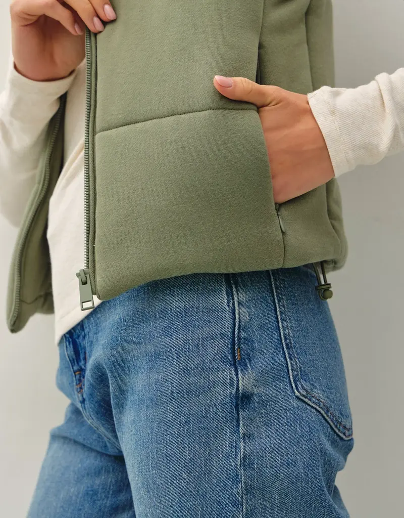 Classic Puffer Zip Up Vest